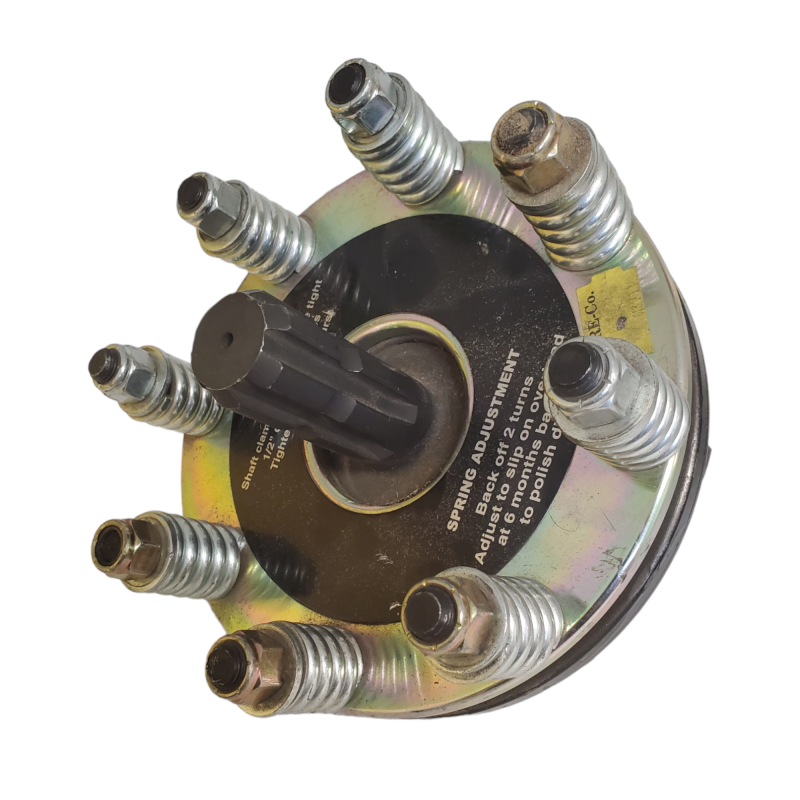 60 HP Slip Clutch With 1 1/4" Round Female And 1 3/8" 6 Splines Male - Image 4