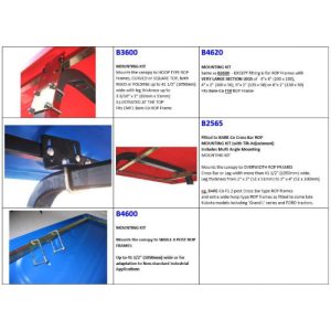 Bare-co Tractor Canopy Mounting Kit